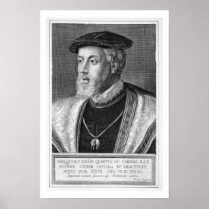 Charles V (1500-58) (Stich) Poster