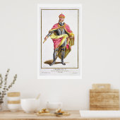 Charles V (1500-58) von "Receuil des Estampes, re Poster (Küche)
