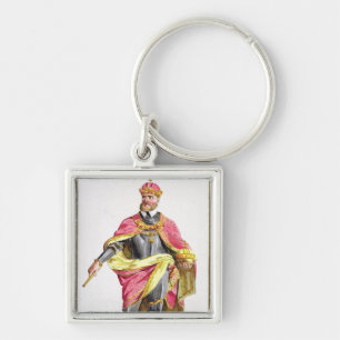 Charles V (1500-58) von 'Receuil DES Estampes, Schlüsselanhänger