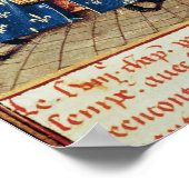 Charles V, der Kaiser Charles IV. Poster (Ecke)