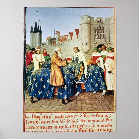 Charles V, der Kaiser Charles IV. Poster (Vorne)