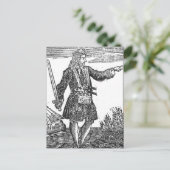 Charles Vane Postkarte (Stehend Vorderseite)