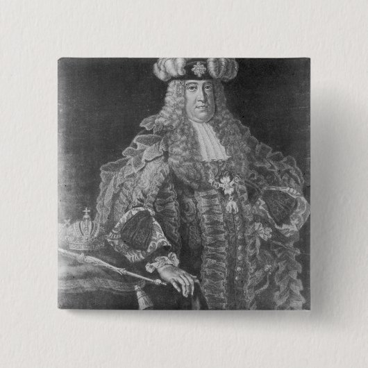 Charles VI, heiliger römischer Kaiser Button (Vorderseite)