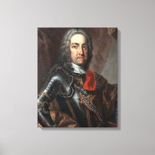 Charles VI Heiliger römischer Kaiser Leinwanddruck (Vorderseite)