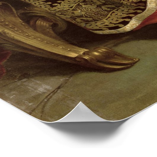 Charles VI. , Heiliger römischer Kaiser mit Poster (Ecke)