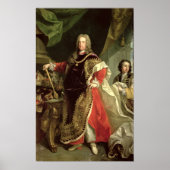 Charles VI. , Heiliger römischer Kaiser mit Poster (Vorne)