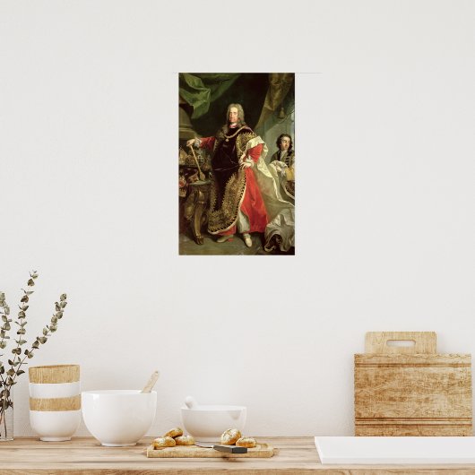 Charles VI. , Heiliger römischer Kaiser mit Poster (Küche)