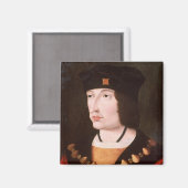Charles VIII. Frankreich Magnet (Vorderseite/Rückseite)