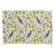 Charles Voysey Unter den Blätter mit Bluebirds