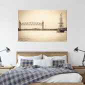 Charles W. Morgan 38. Voyage Leinwanddruck (Insitu (Schlafzimmer))