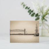 Charles W. Morgan 38. Voyage Postcard Postkarte (Stehend Vorderseite)