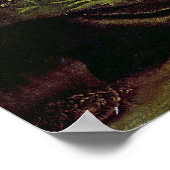 Charles Waterton, der einen Kaiman gefangen nimmt, Poster (Ecke)