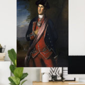 Charles Willson Peale / George Washington - 1772 / Poster (Heimbüro)