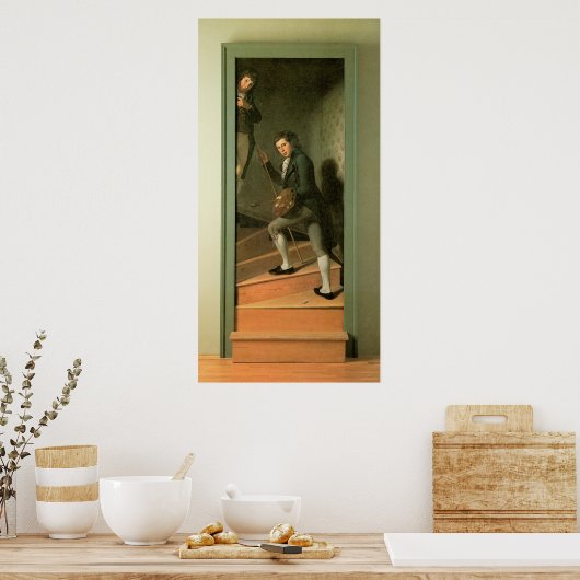Charles Willson Peale The Treaircase Group Poster (Küche)