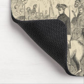 Charles XII von Schweden Kopenhagen betretend Mousepad (Ecke)