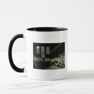 Charlesjames Fox, der das Haus adressiert Tasse