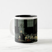 Charlesjames Fox, der das Haus adressiert Zweifarbige Tasse (Vorderseite Links)