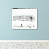 Charles's Comet, Dezember 1652 Leinwanddruck (Insitu (Holzboden))