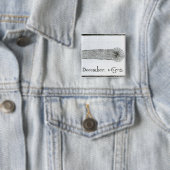 Charless Komet, im Dezember 1652 Button (Beispiel)