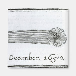Charless Komet, im Dezember 1652 Magnet