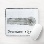 Charless Komet, im Dezember 1652 Mousepad (Mit Mouse)