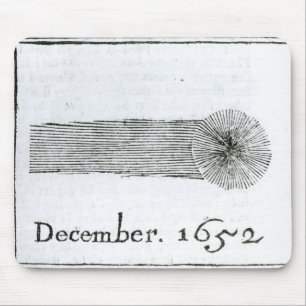 Charless Komet, im Dezember 1652 Mousepad