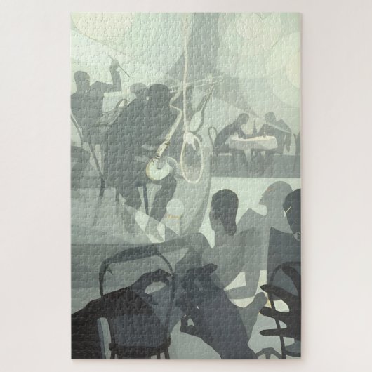 Charleston – 1928 Aaron Douglas Kunst Puzzle (Vertikal)