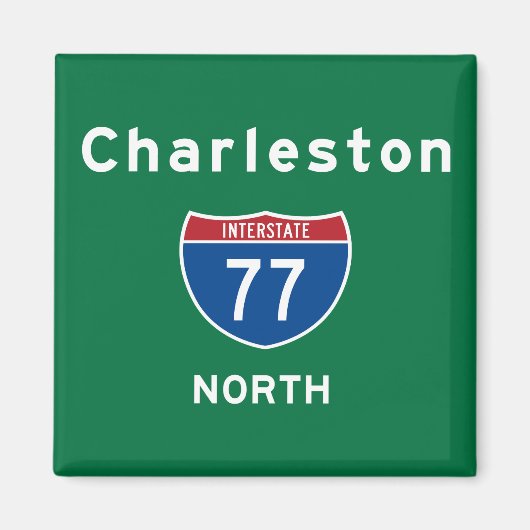 Charleston 77 magnet (Vorne)