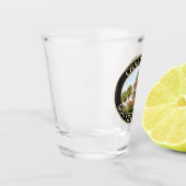 Charleston Ananas Fountain, South Carolina Schnapsglas (Links)