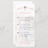 Charleston Bach Weekend Itinerary Programm (Vorne/Hinten)