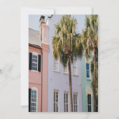 Charleston Bachelorette Bash Einladung (Rückseite)