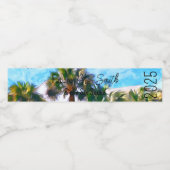 Charleston Bachelorette Wasserflasche Wasserflaschenetikett (Einzelnes Label)