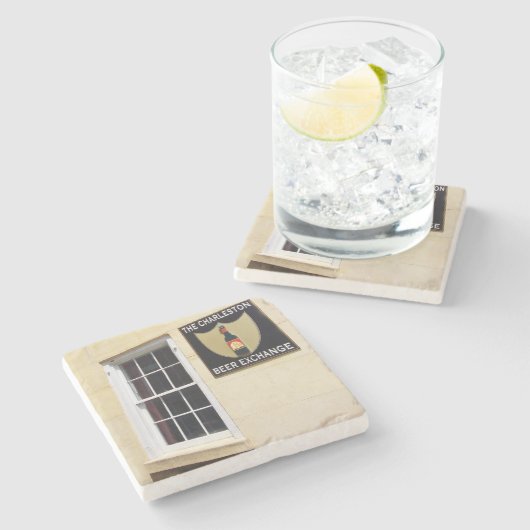 Charleston Beer Exchange Charleston, SC. Steinuntersetzer (Seitenansicht)