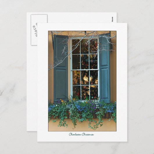 Charleston Christmas Postcard Feiertagspostkarte (Vorne/Hinten)