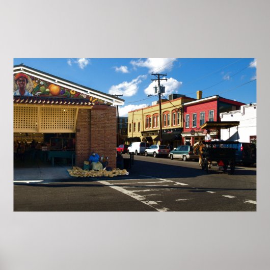 Charleston City Market Poster (Vorne)