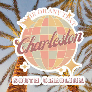 Charleston City South Carolina Aufkleber