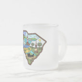 Charleston Columbia South Carolina Myrtle Beach Mattglastasse (VorderseiteRechts)