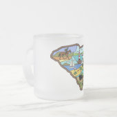 Charleston Columbia South Carolina Myrtle Beach Mattglastasse (Vorderseite Links)