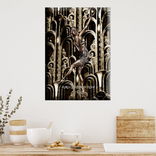 Charleston Dance Craze Poster (Küche)