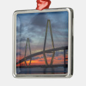 Charleston Fire like Sunset Ornament Aus Metall (Links)