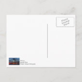 Charleston Fire like Sunset Postkarte (Rückseite)