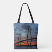Charleston Fire like Sunset Tasche (Rückseite)