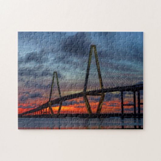 Charleston Fire wie Sunset Puzzle (Horizontal)