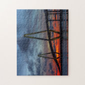 Charleston Fire wie Sunset Puzzle (Vertikal)