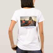 Charleston-Flaggen-Feier-T - Shirt -- Frauen (Rückseite)