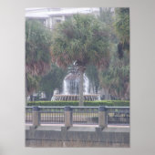 Charleston Fountain Poster (Vorne)