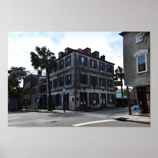 Charleston French Quarter ARt Gallery Poster (Vorne)