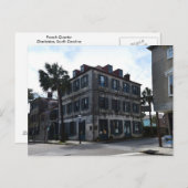 Charleston French Quarter Kunstgalerie Postkarte (Vorne/Hinten)