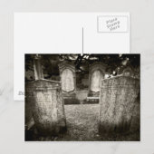 Charleston Friedhof Postkarte (Vorne/Hinten)