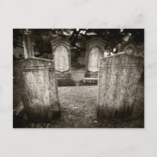 Charleston Friedhof Postkarte
